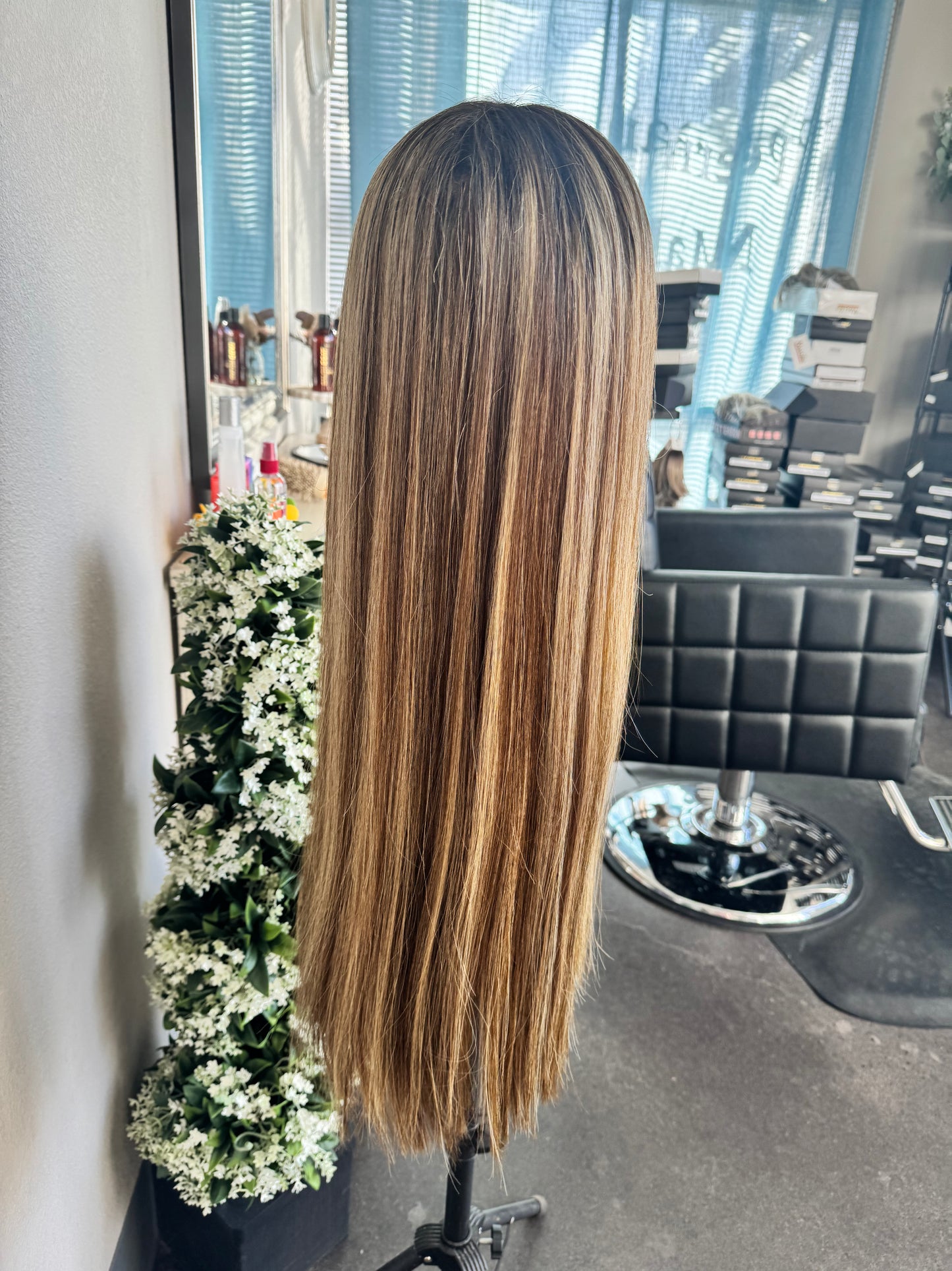 29” Custom human hair wig