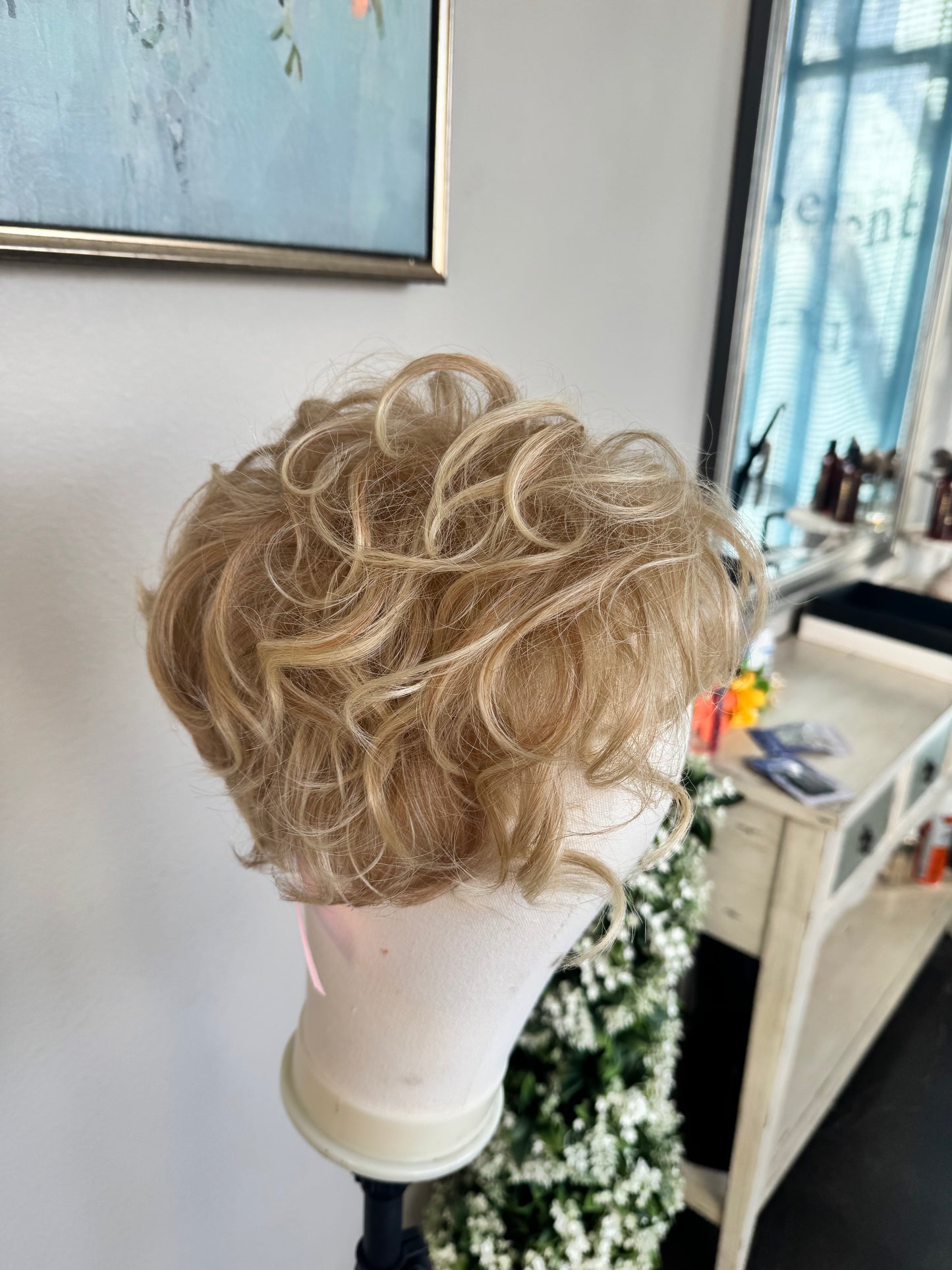 Belle Tress sample Kahlua Hand Tied