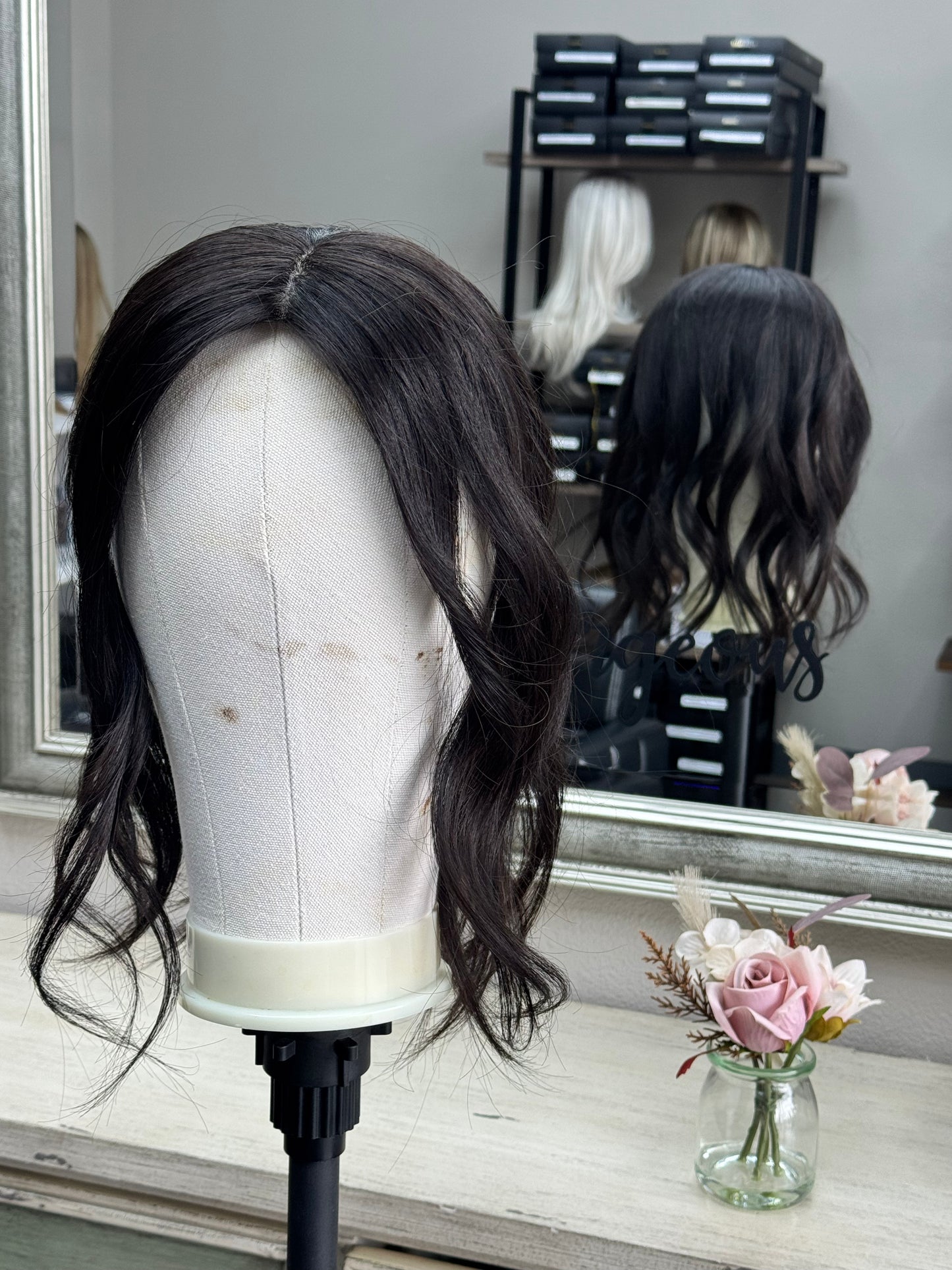Human Hair Topper